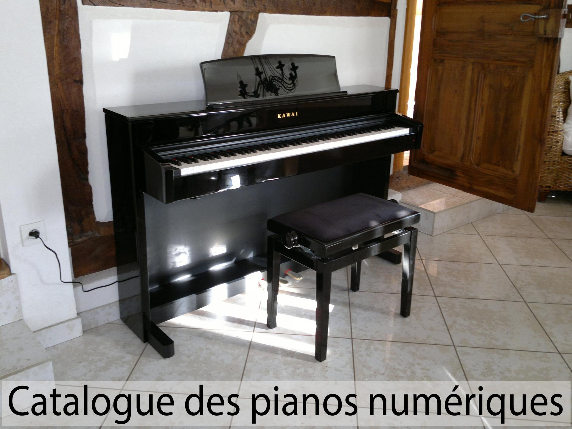 Catalogue des Pianos numériques : Musique GALLAND