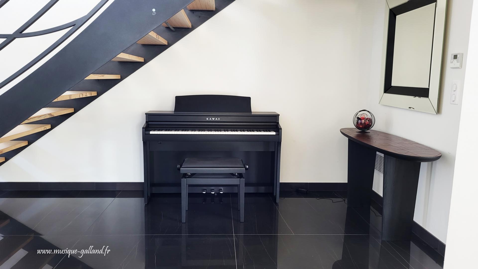 Piano numérique KAWAI CN301-B noir