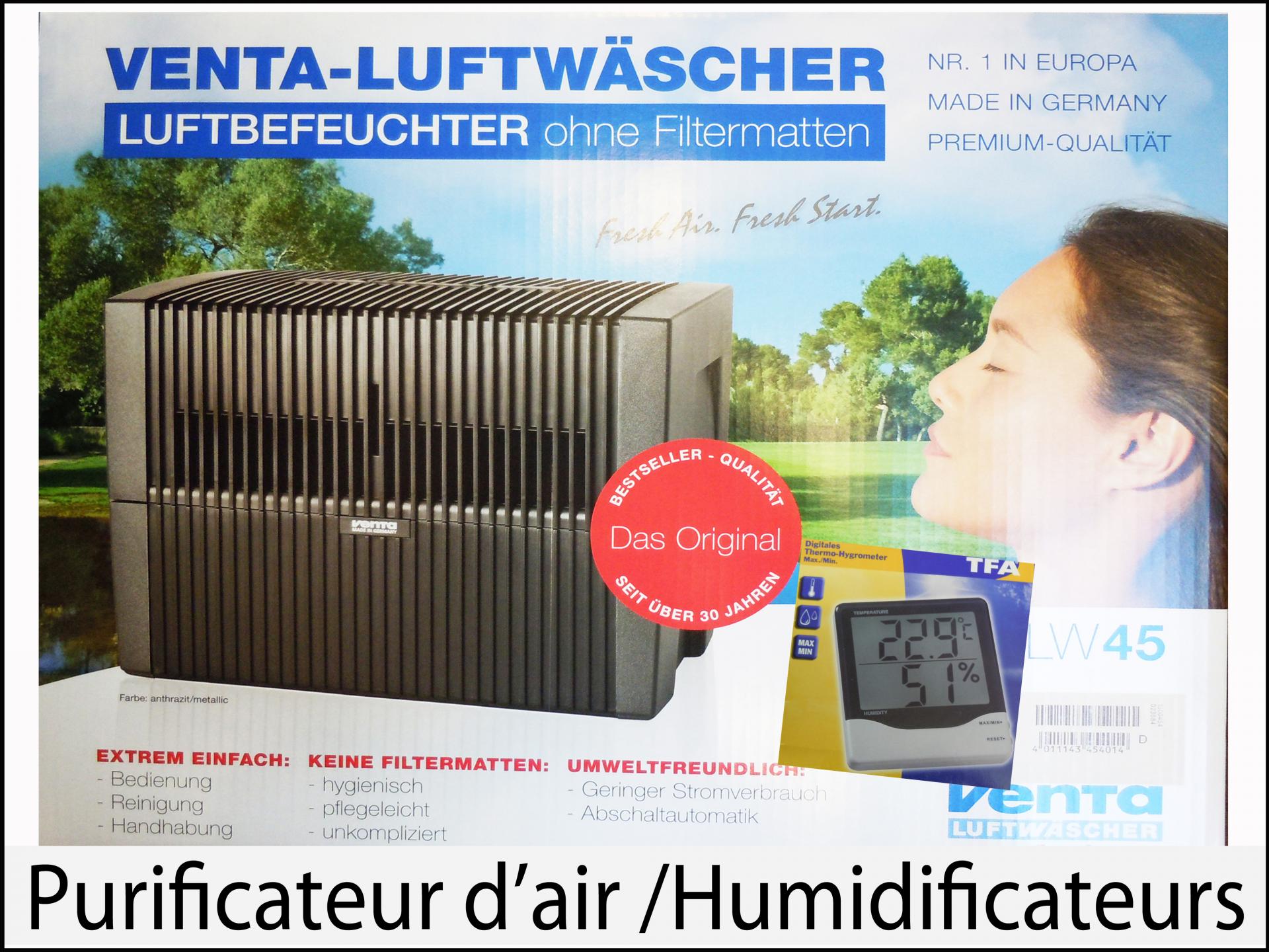 Cadre acceuil humidificateur