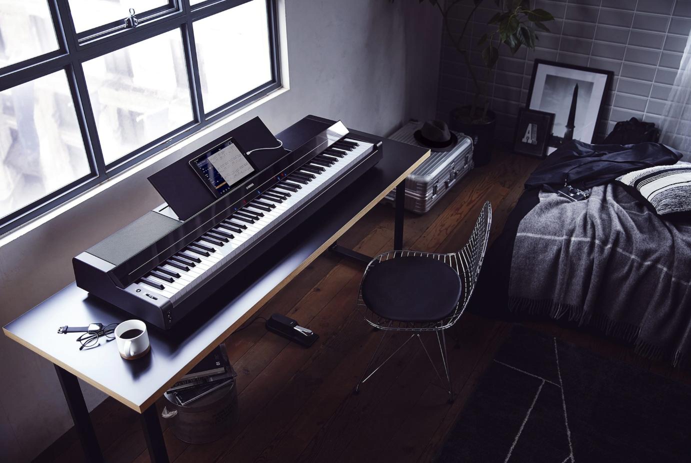 Pack Yamaha P125 noir - Piano numérique - 88 touches + Housse